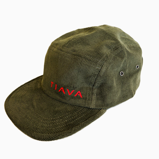 Green cap with 'TJAVA' logo on a white background